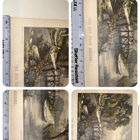 Antique Currier and Ives lithograph - Picture 2 of 3